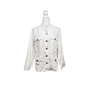 Chcos Japanese Pagoda embroidered  artsyboho cottagecore size 2 / Large 12 jacke